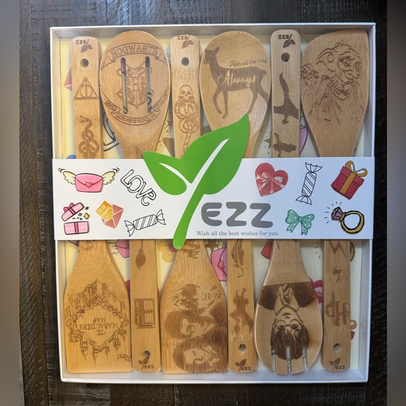 YEZZ Other - YEZZ NWT Harry Potter Bamboo Kitchen Utensils